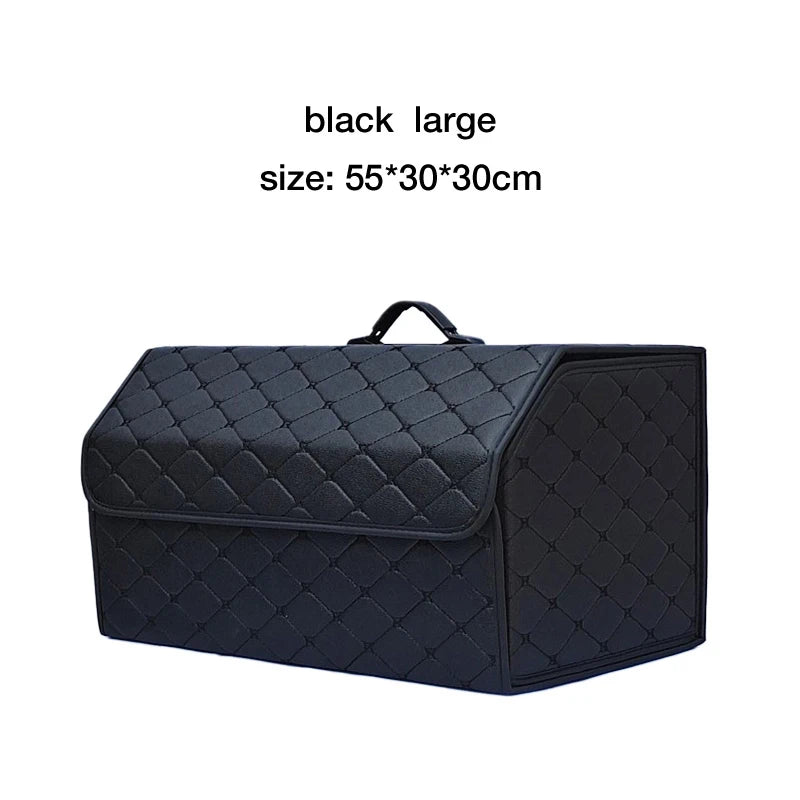 Car Trunk Organizer Box Large Capacity Auto Multiuse Tools Storage Bag SUV Truck