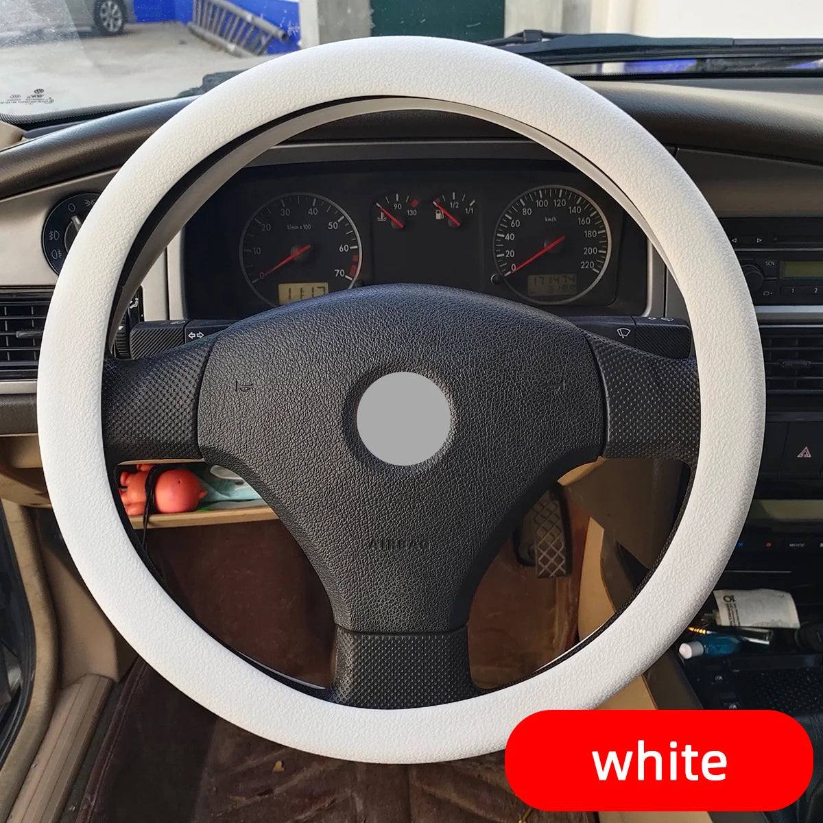 General Motors Silicone Steering Wheel Cover Protective Cover Soft Elastic Color