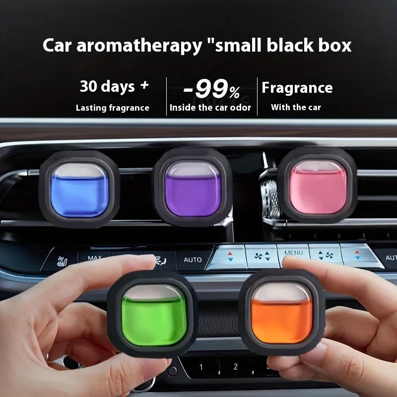 30-Day Long-Lasting Car Air Freshener Vent Clip Essential Oil Scented Odor SUV