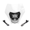 for KTM Headlight Plate LED Motorcycle Enduro Fairing EXC MX SX  Wick Headlamp Dirt Bike Parts Supermoto Motocross Enduro Mask