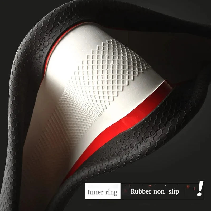 Three-dimensional Honeycomb Steering Wheel Cover Durable Leather Cover