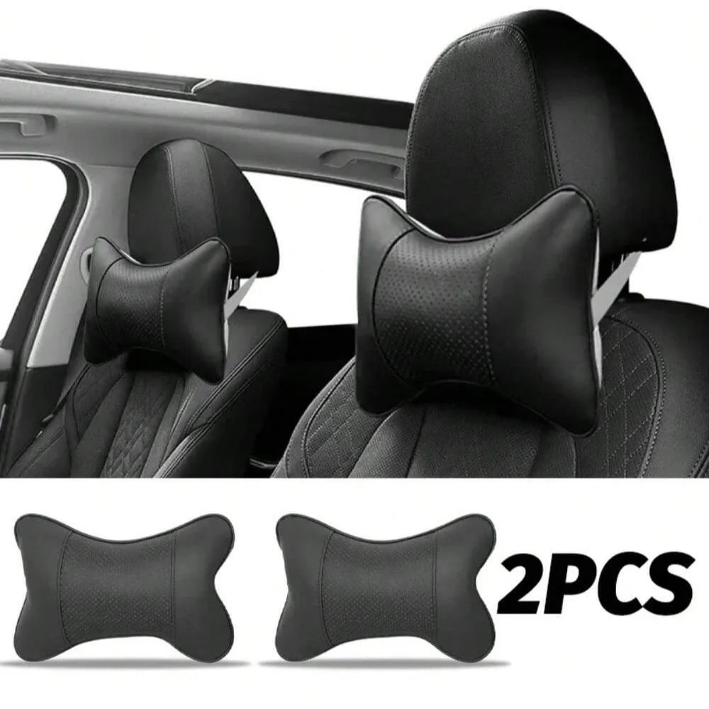 Car Seat Headrest with Breathable Mesh Auto Safety Head and Neck Rest Relax