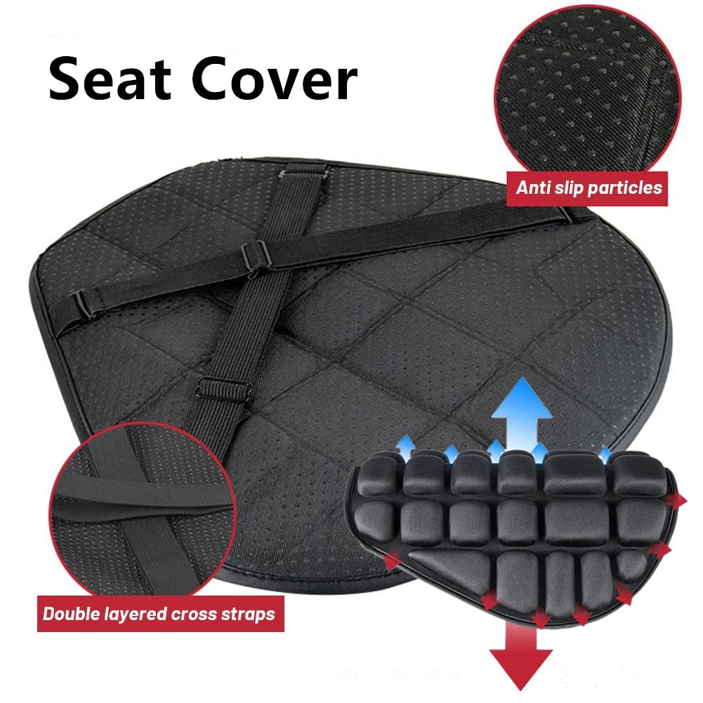 Seat Cover Electric Bike Motorcycles Cushion EVA Foam Soft Comfortable Relief