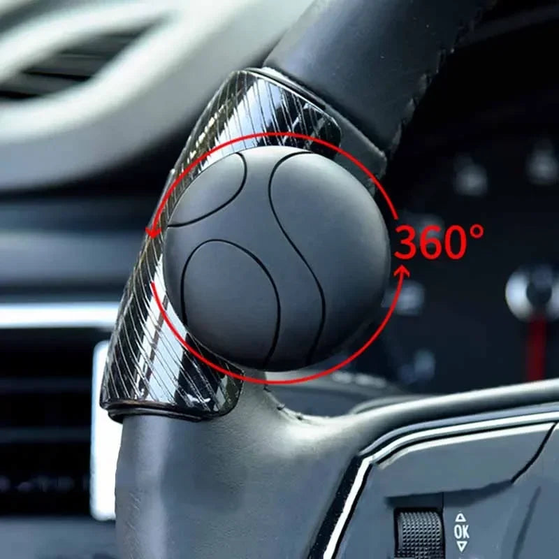 One Hand Steering Wheel Spinner Knob Turning Assist Grip Hand Control Helper