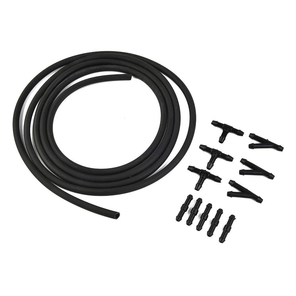 2m Car Windshield Wipers Washer Hose Automotive Wiper Blade Pipe Jet Spray Premium Automotive Accessory
