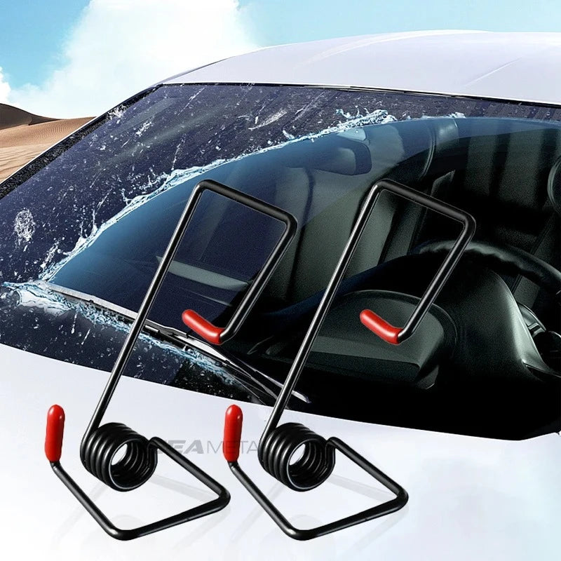 Universal Wiper Blade Pressure Enhancer – Spring Steel Refit Strip for Better Premium Automotive Accessory