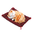Lovely Plush Kittens Doll Toy Car-styling Car Ornaments Dashboard Decoration Premium Automotive Accessory