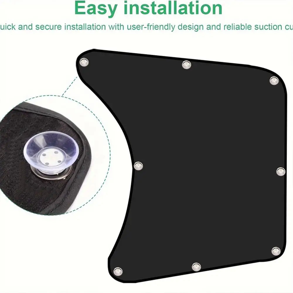 Semi Window Shade Side Window Sun Shade Protective Truck Sun Shade Block Sun