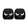 Funny Car Headrest Cover Elastic Slip On Seat Protector Mystery Interior Auto