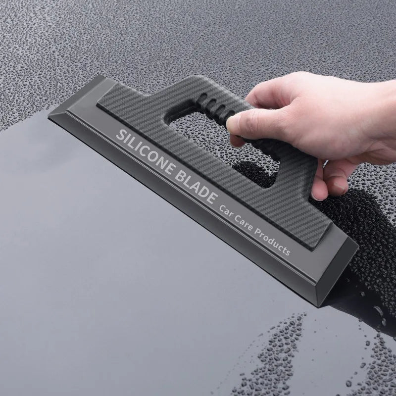 Car Wash Wiper Glass Wiiper Seamless Windshield Handle Silicone Scraper Anti Premium Automotive Accessory