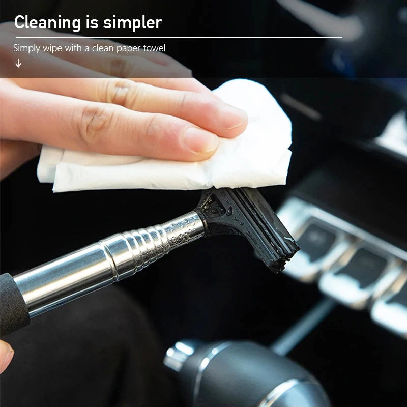 Non-Scratch Soft Silicone Handy Squeegee Car Wrap Tools Water Window Wiper Premium Automotive Accessory