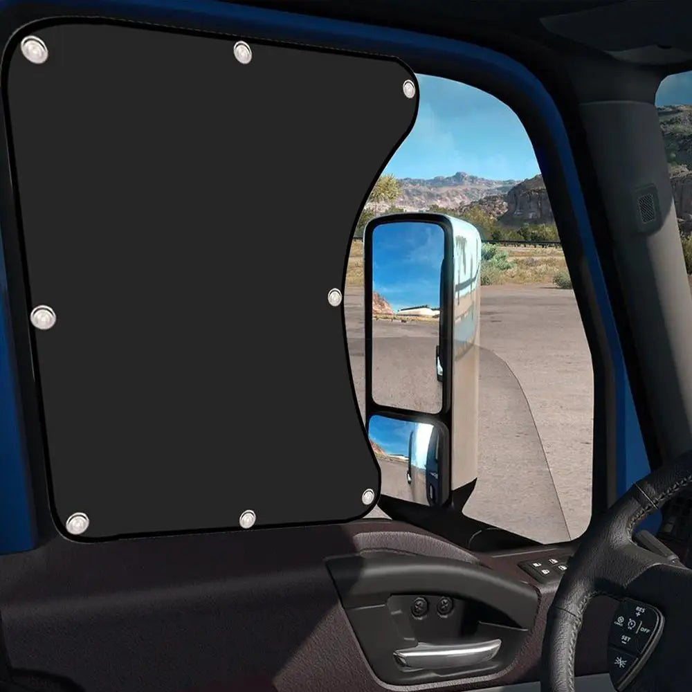 Semi Window Shade Side Window Sun Shade Protective Truck Sun Shade Block Sun