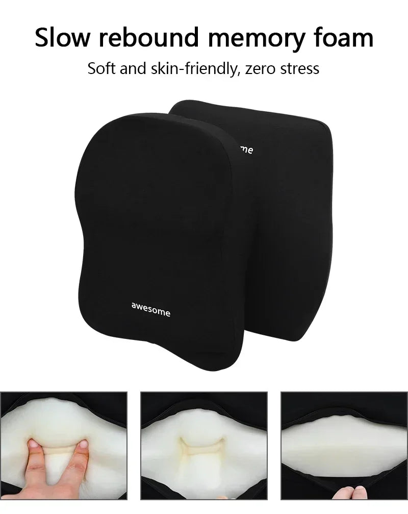 Car headrest neck pillow lumbar support mounted Interior Protector Auto Vehicle