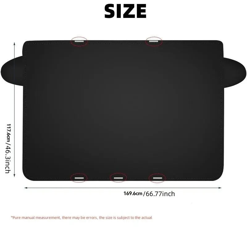Car Magnetic Snow Shield Winter Front Windshield Cover Anti-frost Sun Protection
