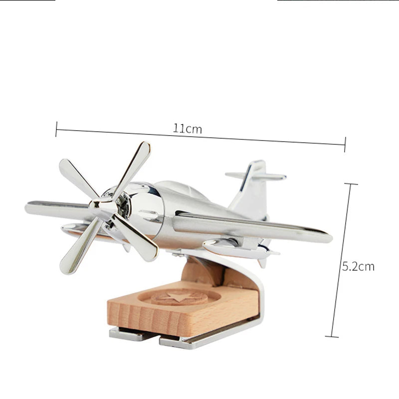 Car interior accessories solar airplane model center console decoration air SUV