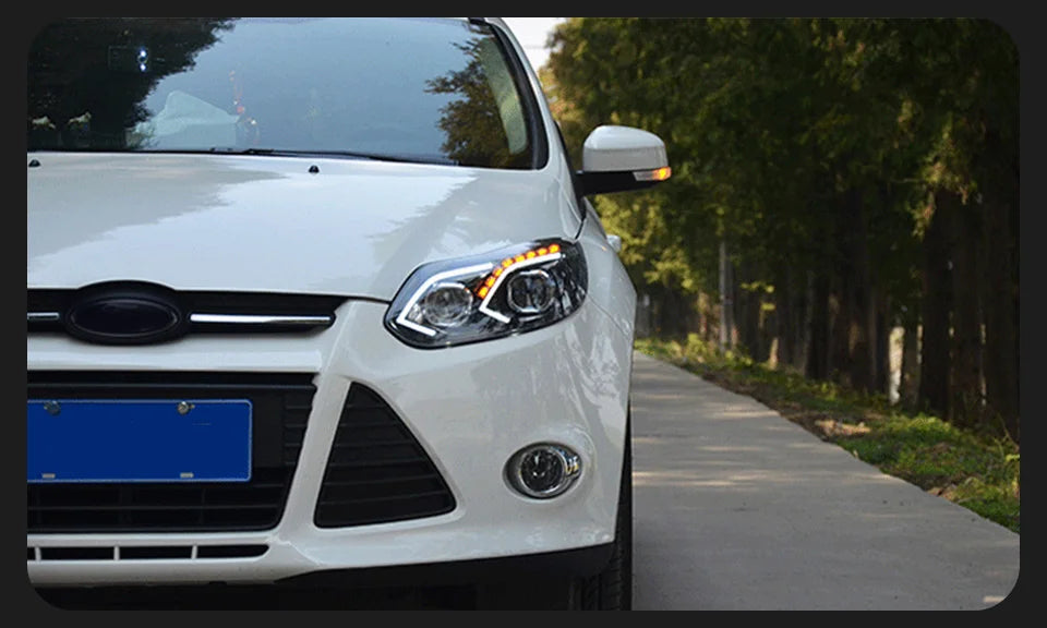 AKD Car Styling Headlights for Ford Focus LED Headlight Projector Lens 2012-2014 Focus 3 DRL Head Lamp Automotive Accessories