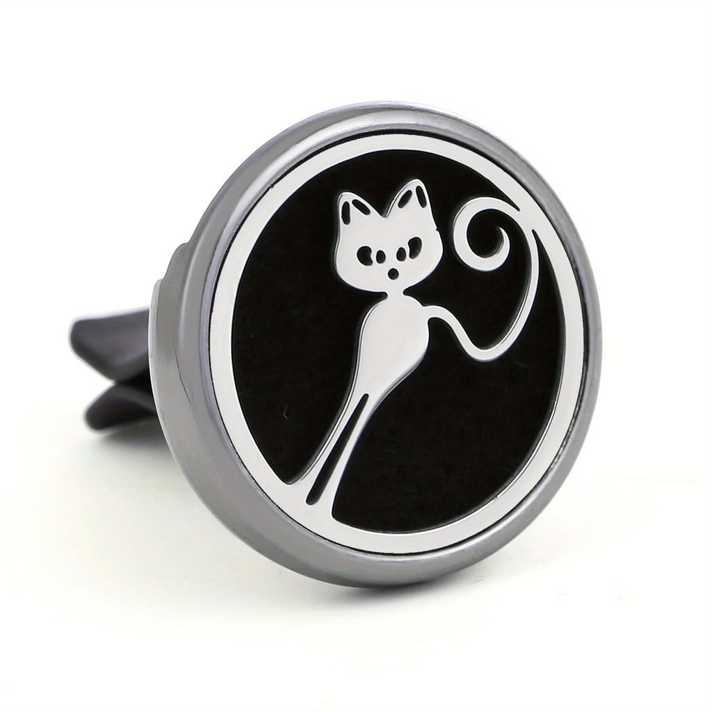1pc Refillable Car Air Freshener Perfume Diffuser Clip Auto Vent SUV Truck
