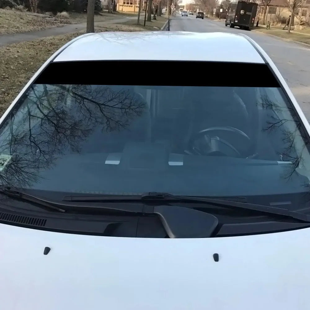 Car Sunshade Stickers Auto Front Windshield 3D Vinyl Film Rear Gear Sunshade
