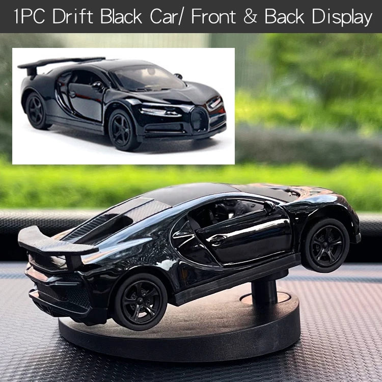 Drift Car dashboard toy model swing turning cool sports race auto ornaments Premium Automotive Accessory