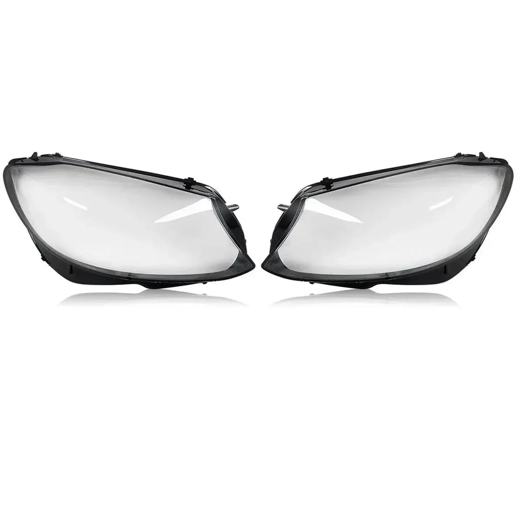 MAGICKIT Left & Right Side Headlight Cover Lens Cover For Mercedes-Benz C-Class W205 2019-2020 Car Accessories Polycarbonate
