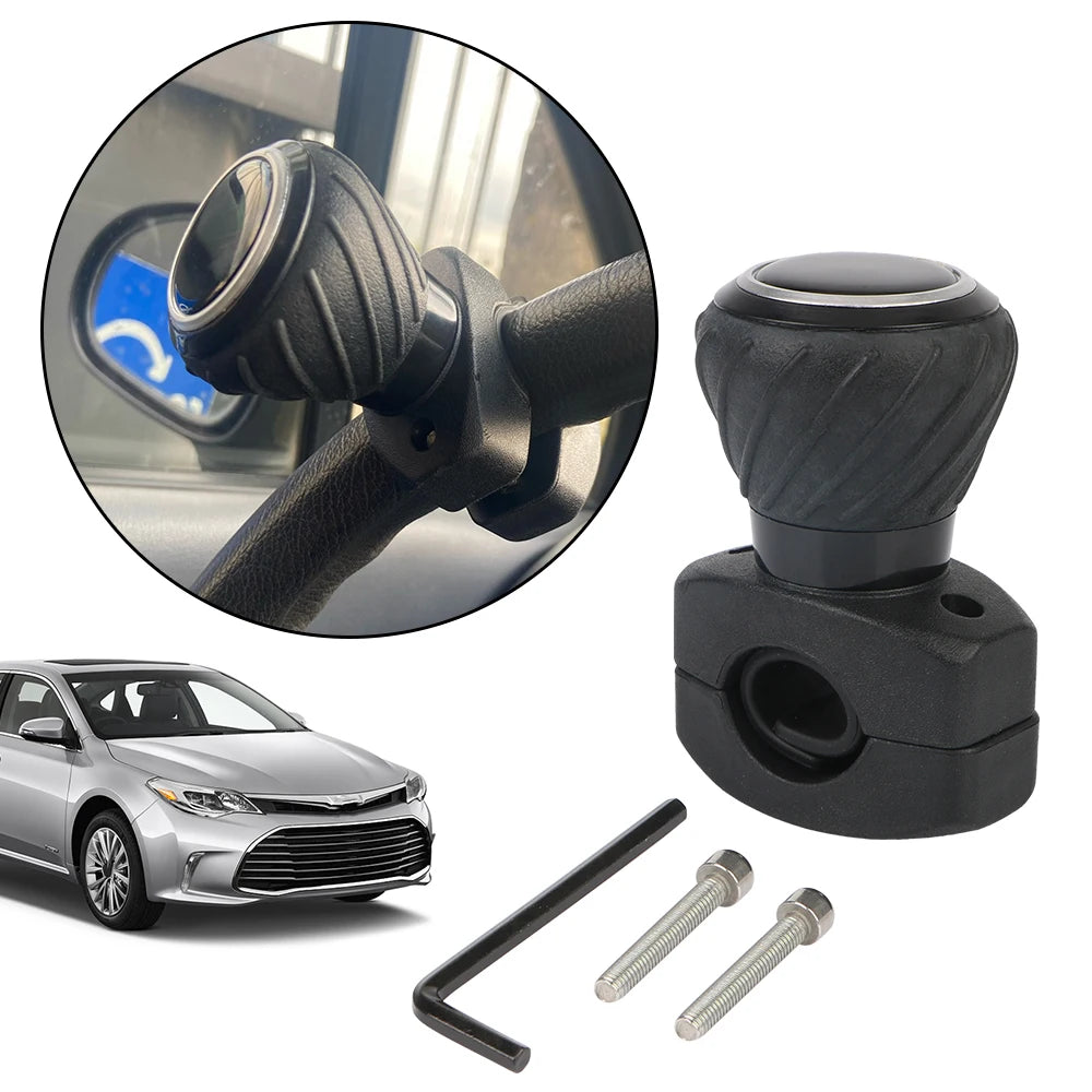 Car Steering Wheel Booster Spinner Knob Labor Saving Truck Tractor Forklift 360