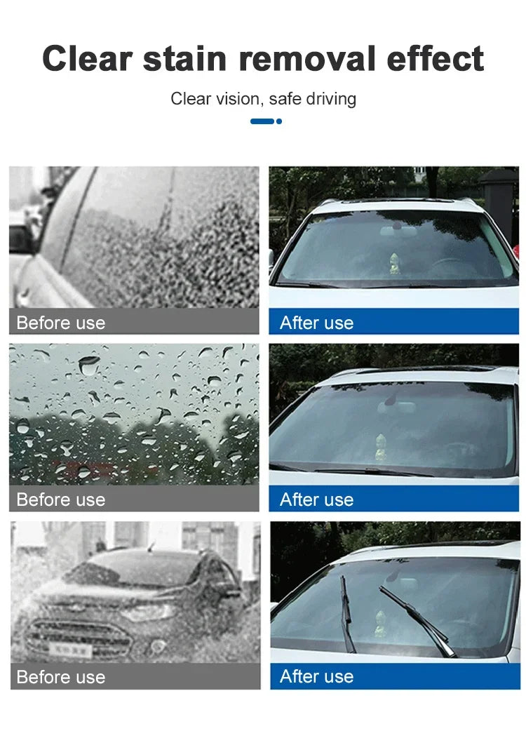 Car Windshield Washer Fluid Concentrated Tablets Solid Effervescent Wiper Tablet Premium Automotive Accessory