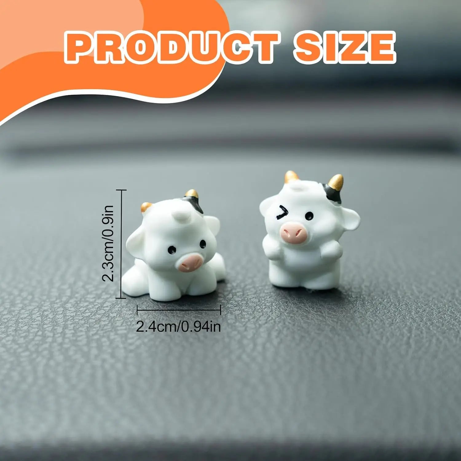 Cute Mini Animal Car Dashboard Accessories Fun Rear view Mirror Decor Interior Premium Automotive Accessory