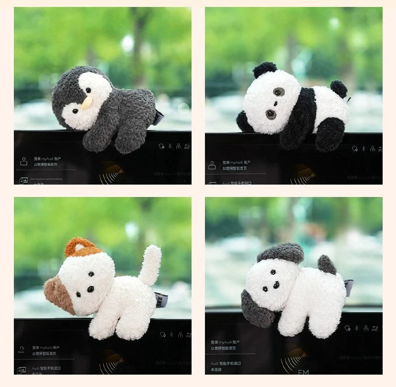 Cute Car Dashboard Ornament Creative Stress Relief Decor Auto Interior Display Premium Automotive Accessory