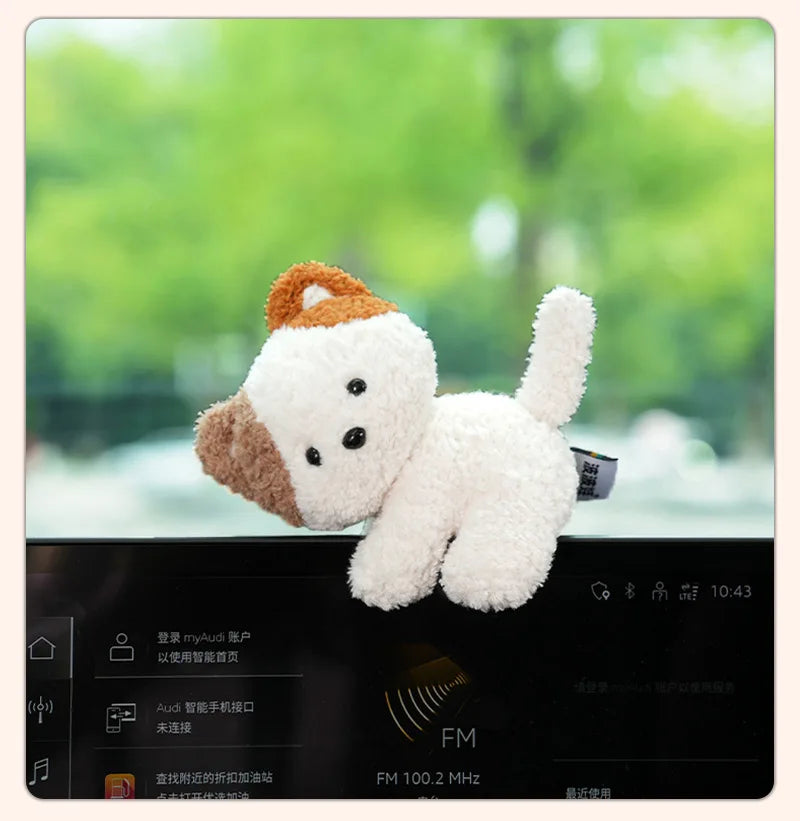 Cute Car Dashboard Ornament Creative Stress Relief Decor Auto Interior Display Premium Automotive Accessory