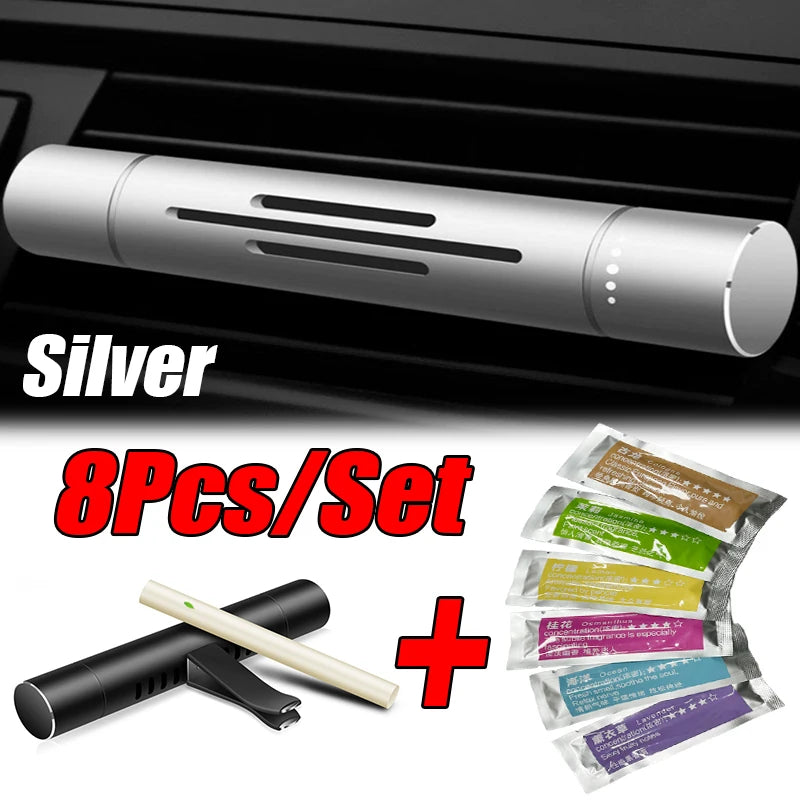 8Pc/Set Car Air Vent Perfume Freshener Flavoring Smell Aroma SUV Truck