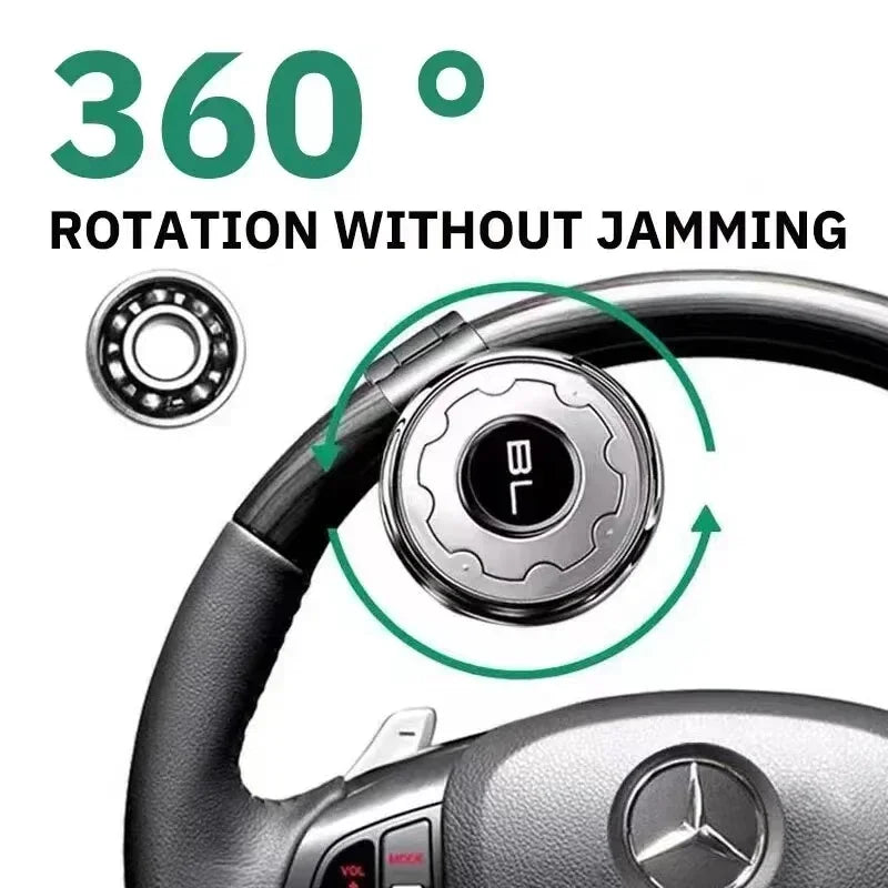 Universal Car Steering Wheel Booster Spinner Knob 360 Degree Rotation Ball