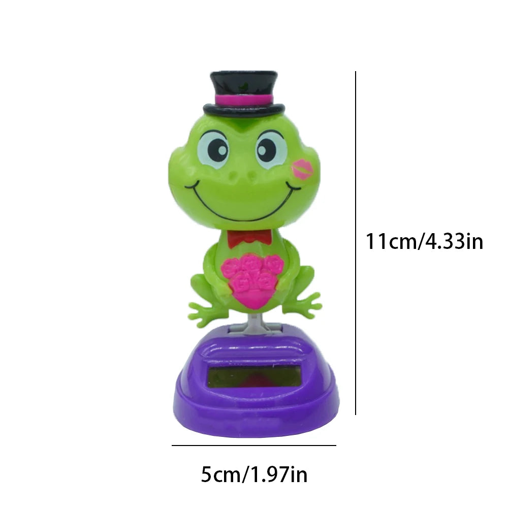 Cute Animal Dashboard Decorations, ABS Creative Valentine'S Day Ornament, with Premium Automotive Accessory