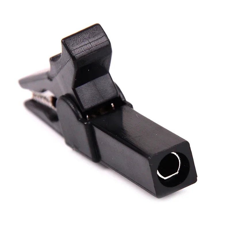 4Pcs/Set 55mm Alligator Clip with Banana Plug 4mm Test Probe Cable Clips Red & Premium Automotive Accessory