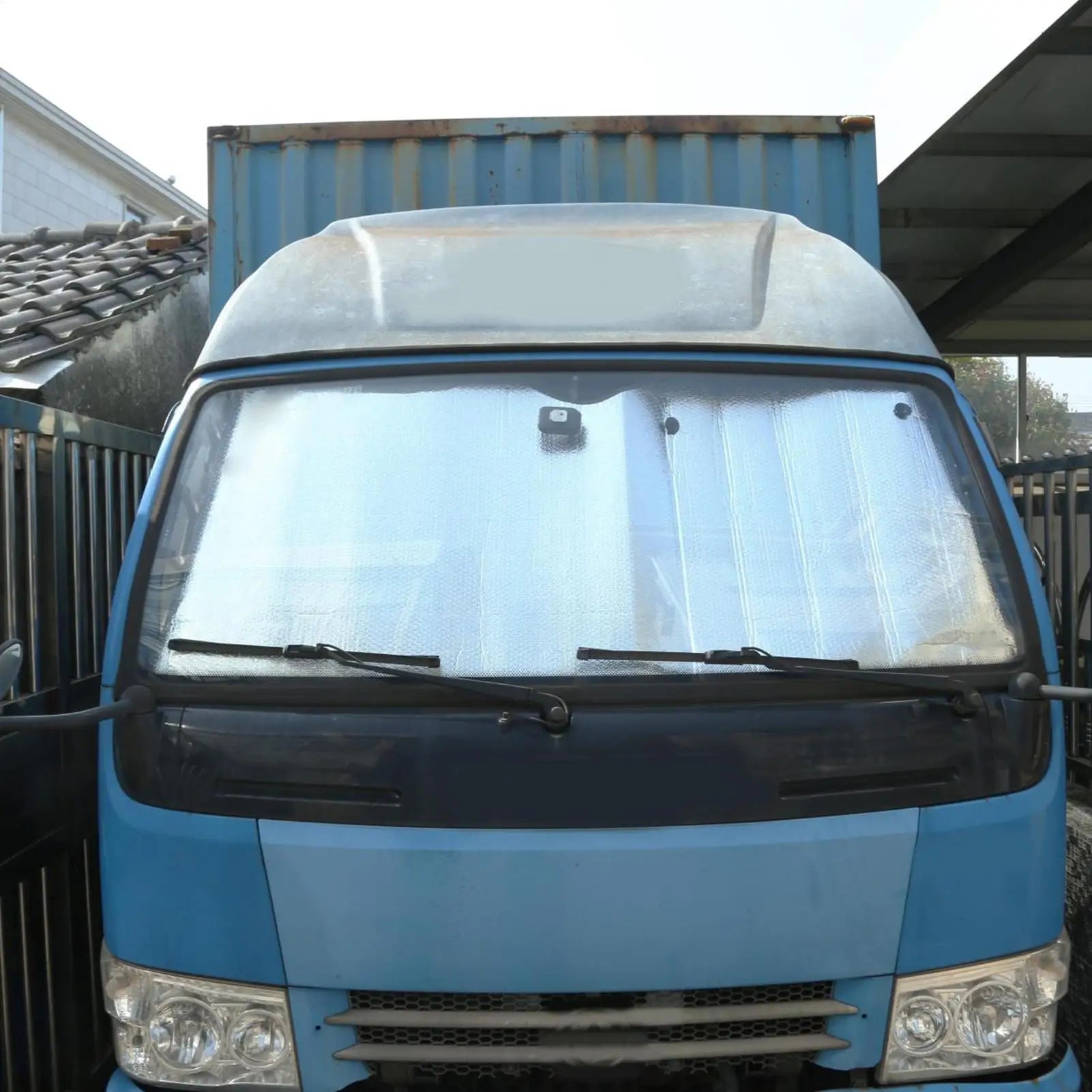 Truck Windshield Sun Shade Truck 86.5 x 31.5 Inch Front Window Sunshade Foldable