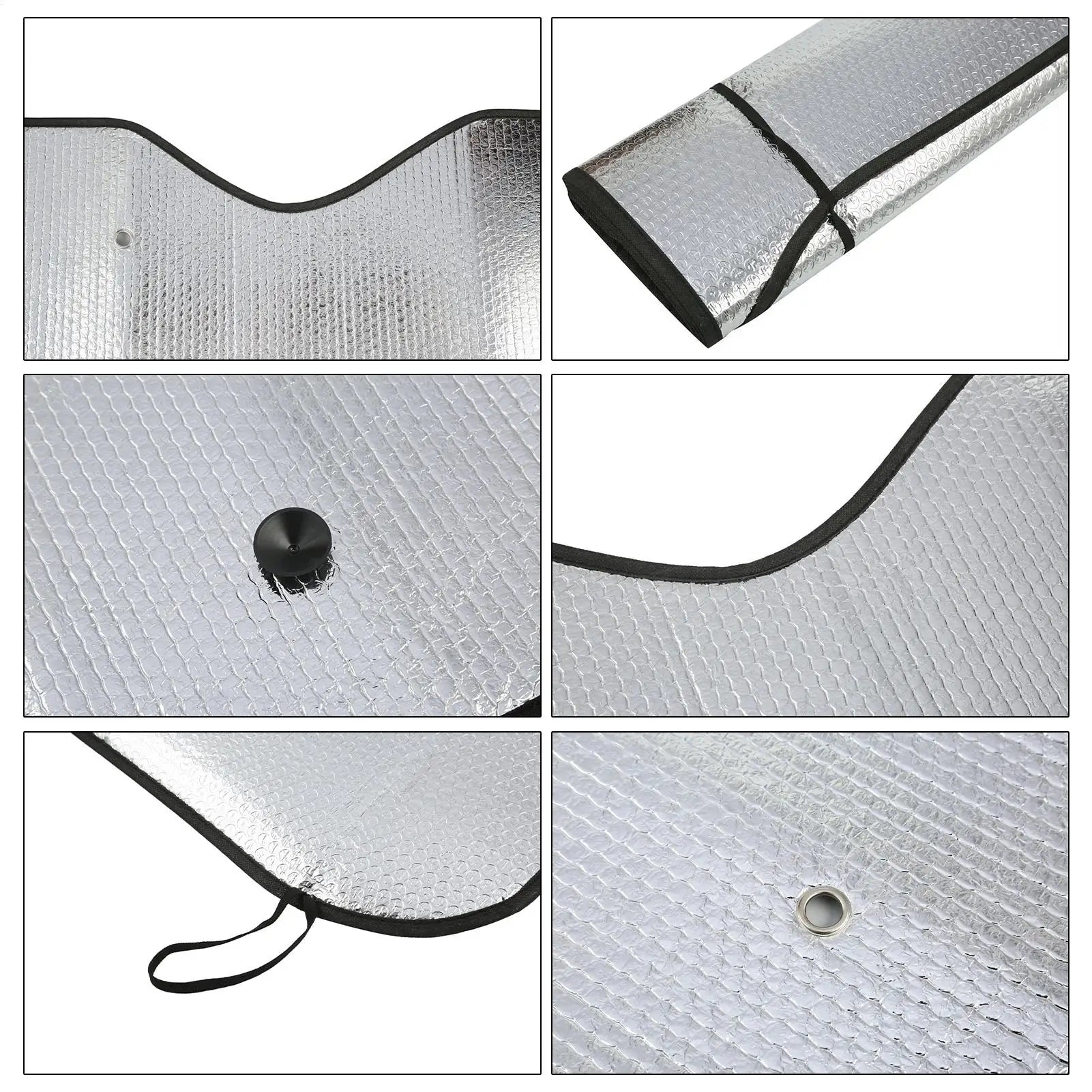 Truck Windshield Sun Shade Truck 86.5 x 31.5 Inch Front Window Sunshade Foldable