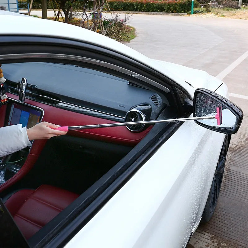 Non-Scratch Soft Silicone Handy Squeegee Car Wrap Tools Water Window Wiper Premium Automotive Accessory