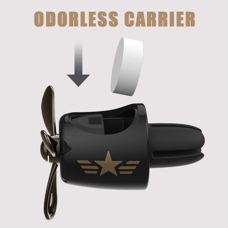 Odorless DIY perfume ornament airplane pilot bear car air freshener decoration