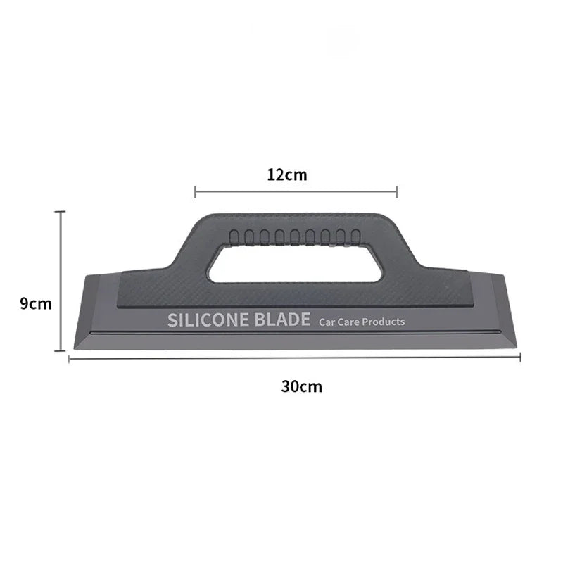 Car Wash Wiper Glass Wiiper Seamless Windshield Handle Silicone Scraper Anti Premium Automotive Accessory