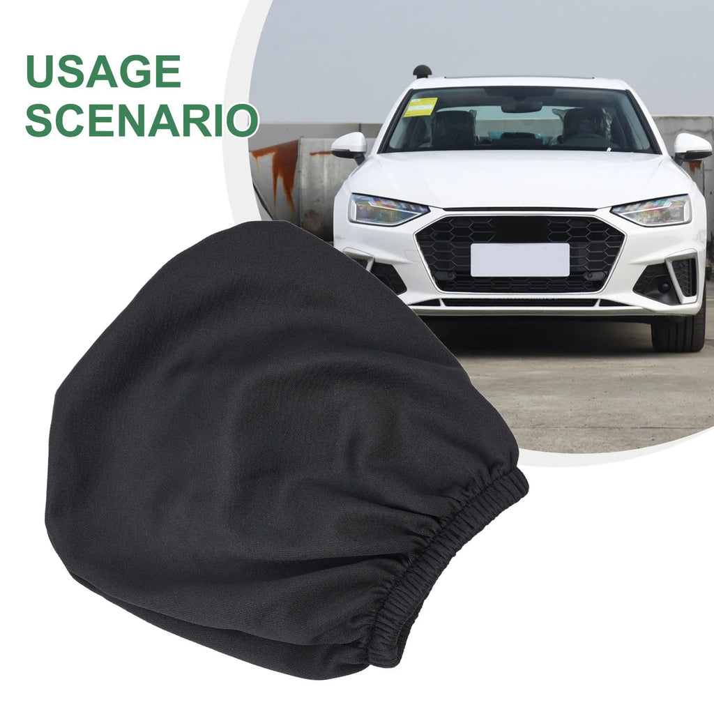 High Quality Headrest Cover 20cm X 22cm Dirt Resistant Full Coverage Grey