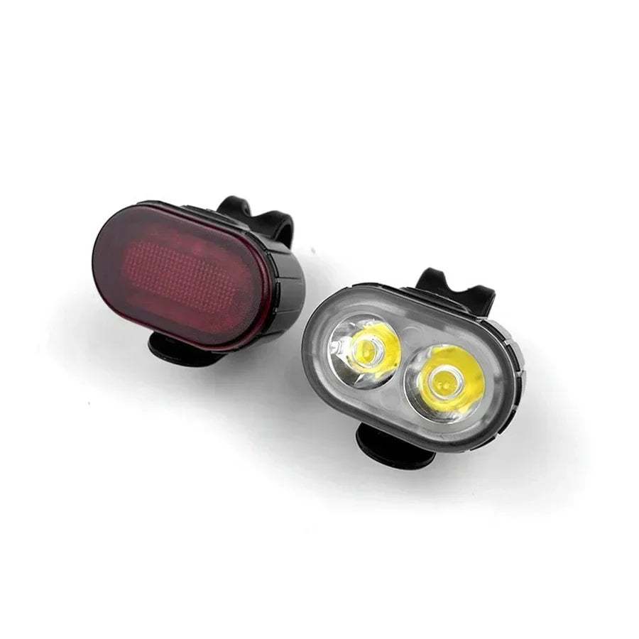 Cycling Bicycle Front Rear Light Set Bike Type C Rechargeable Flashlight Light MTB Waterproof Taillight LED Lantern Bike Parts