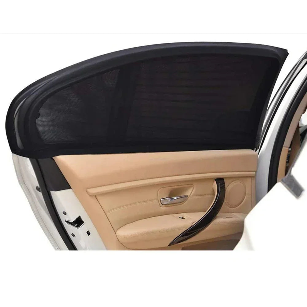 Car Window Shade Mesh 2 or 4 pcs screen window set premium window sunshade breat