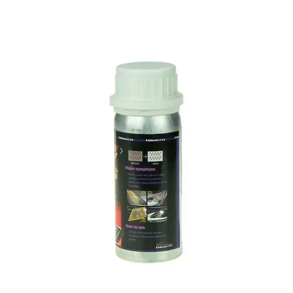 800ml Headlights Liquid Polymer Headlight Chemical Polish Repair Fluid Refurbishment Scratch Repair Polishing Headlights Kit