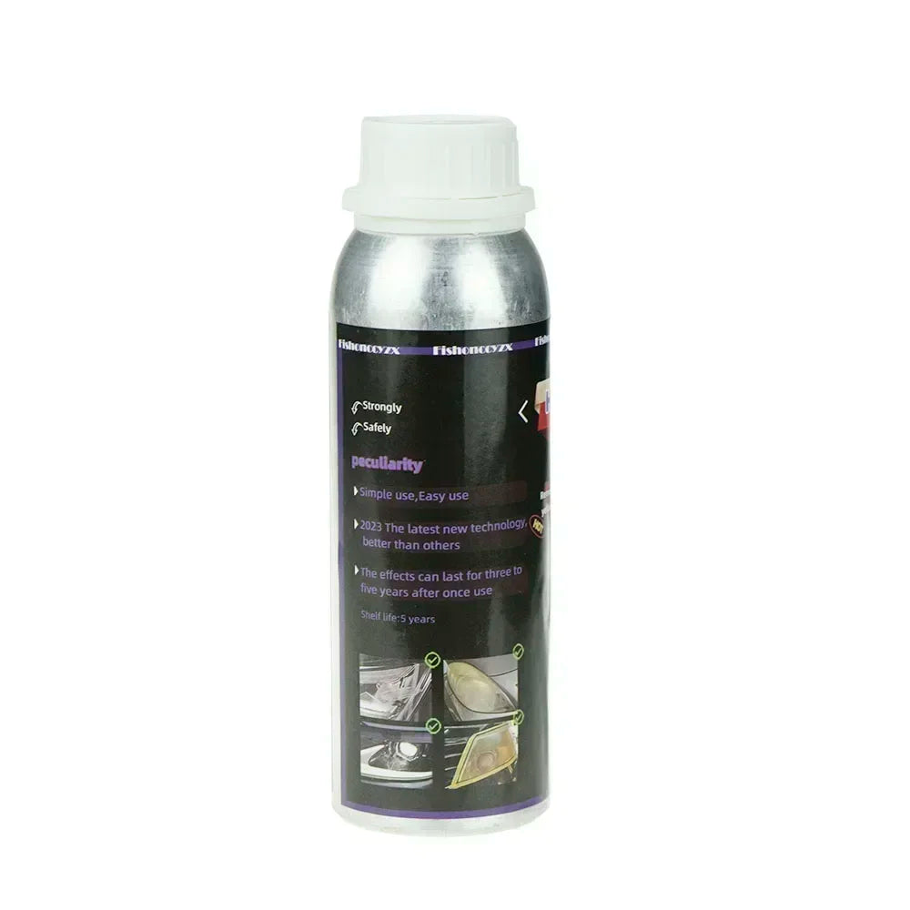 800ml Headlights Liquid Polymer Headlight Chemical Polish Repair Fluid Refurbishment Scratch Repair Polishing Headlights Kit