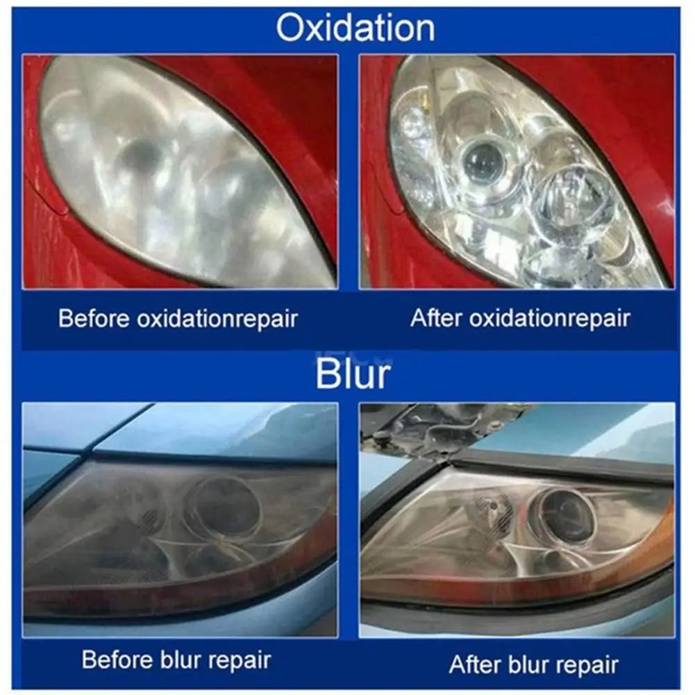 200ml Car Headlight Restoration Kit Can Headlight Polishing Steam Fumigator Restoration Kit Mug Steamer Headlamp Restoration Kit