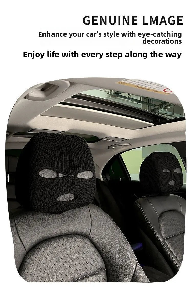 1/2pcs General Motors Headrest Seat Cover Interior Protector Auto Vehicle