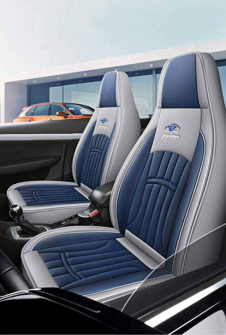 2pc Car Seat Covers for Integrated Headrests Effective Protection Comfortable