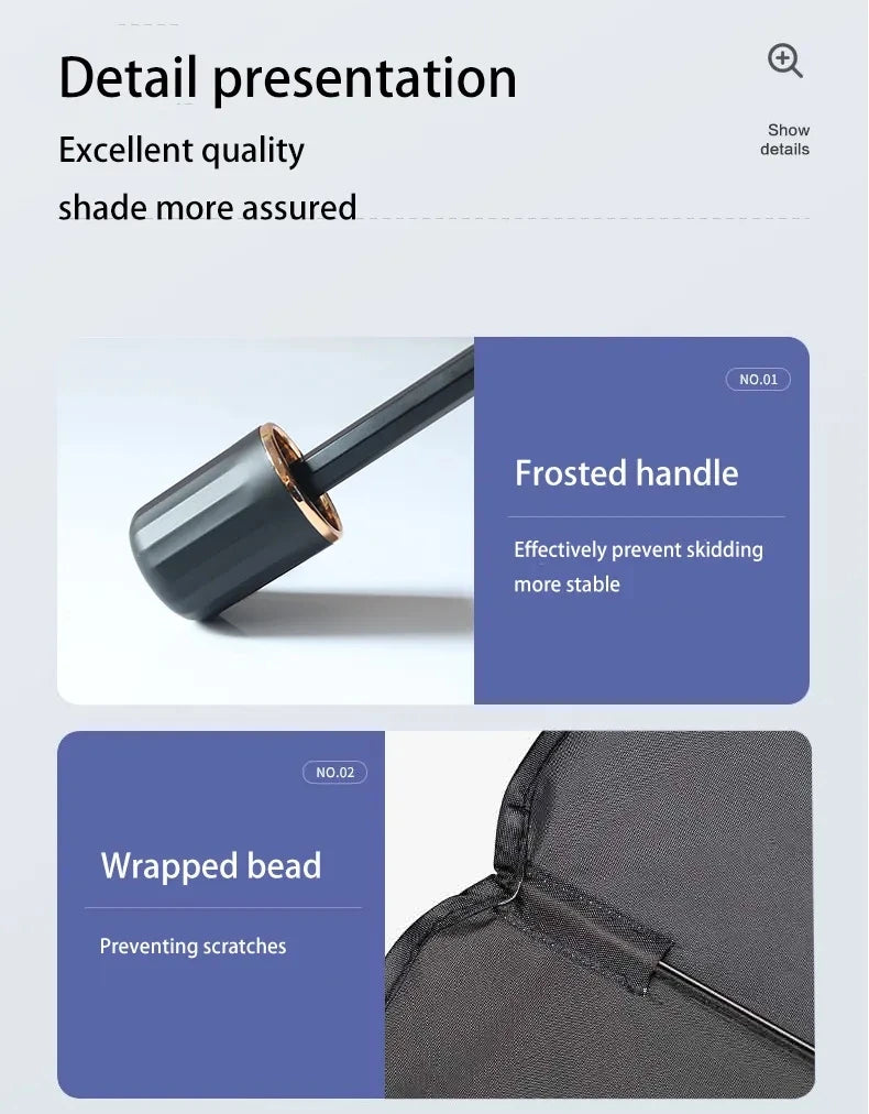 Car Sunshade Umbrella Windshield Folding Front Parasol Umbrella Type Sun Shade