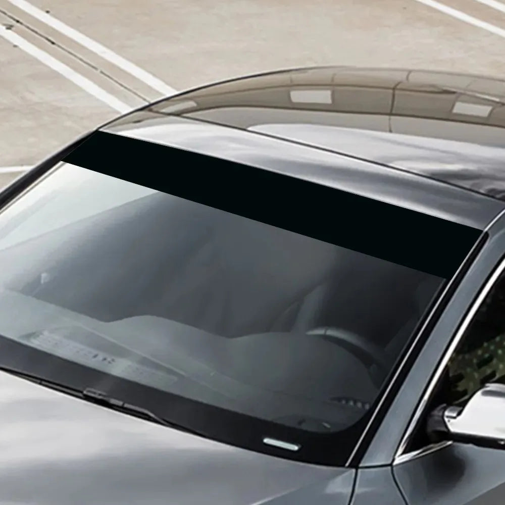 Car Sunshade Stickers Auto Front Windshield 3D Vinyl Film Rear Gear Sunshade
