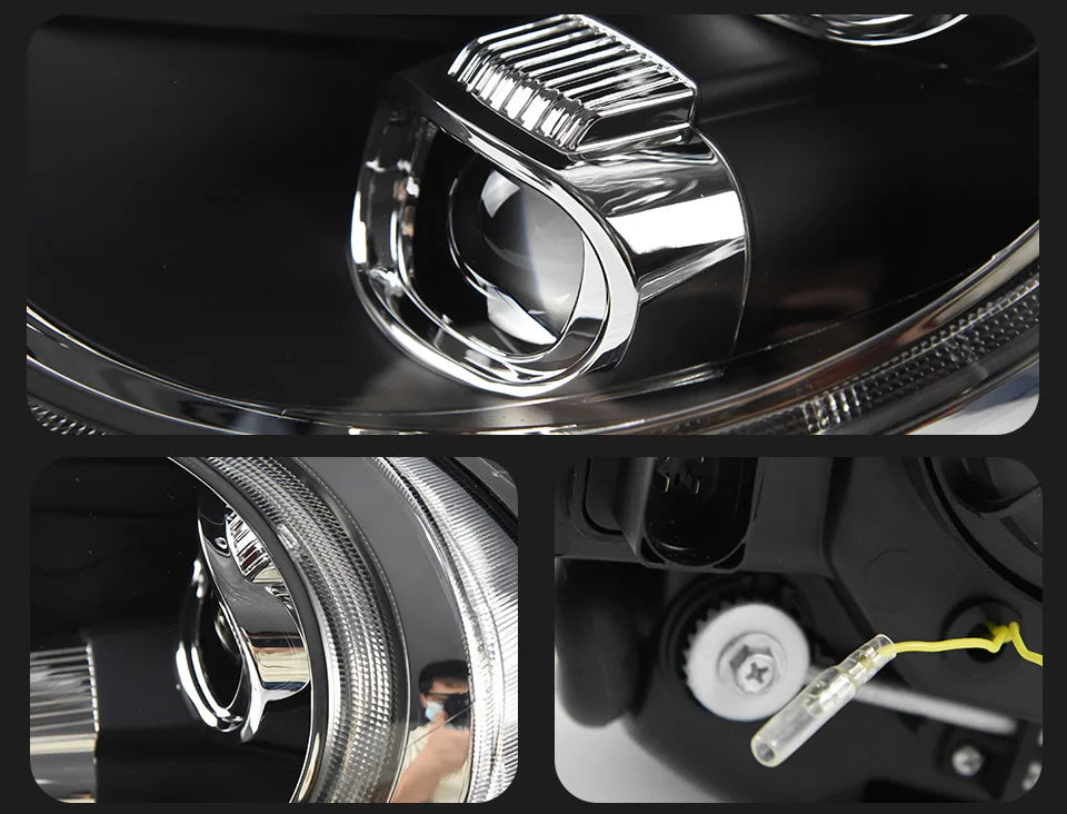 AKD Head Lamp for VW Beetle LED Headlight 2006-2021 Headlights Beetle DRL Turn Signal High Beam Angel Eye Projector Lens