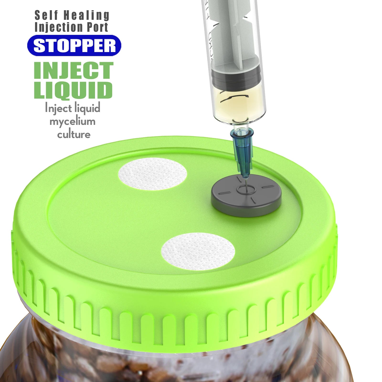Liquid Culture Lids Autoclavable 86mm Premium Quality Replacement Accessory